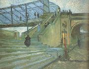 Vincent Van Gogh The Trinquetaille Bridge (nn04) oil painting picture wholesale